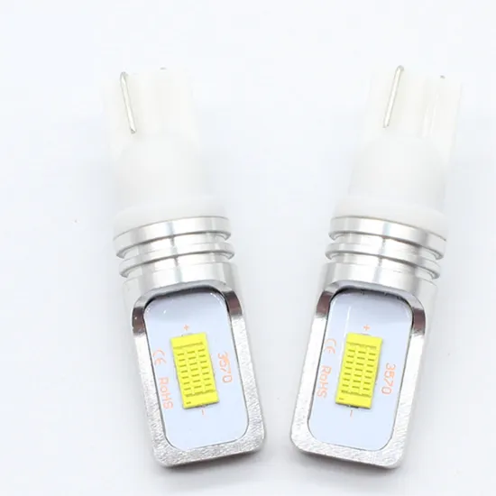 W5W T10 LED Bulbs CANBUS CSP 3570 12V 6000K White/Yellow for Car Interior Lighting