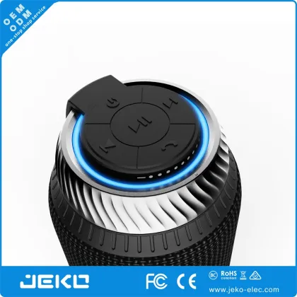 Super bass bluetooth speaker barrel shape speaker