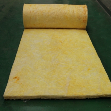 Modern Industrial Warehouse Fiberglass Roll 25mm & 50mm Fireproof Glass Wool Blanket