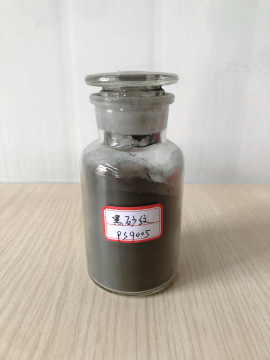 Black sand pattern powder coatings