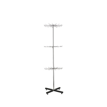 Metal Rotating 3-Tier Jewelry Display Stand