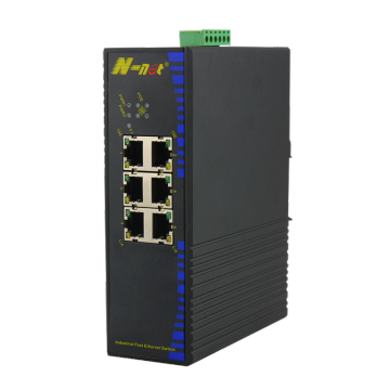 full RJ45 port industrial fast switch