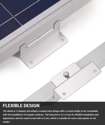 4pcs Z Style Solar Panel Mounting Brackets