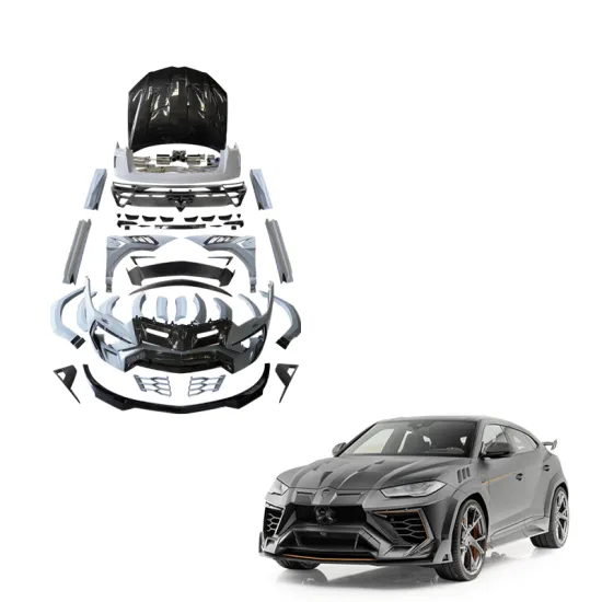 MSY Style Dry Carbon Fiber Front Bumper and Engine Hood Kit for Lamborghini Urus - 2018+