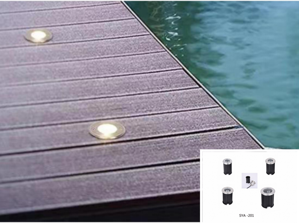 RGB LED underwater light for fountain