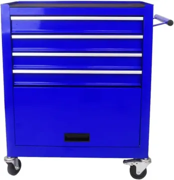 Heavy-Duty Tool Chest Workbench with Rolling Trolley Drawers