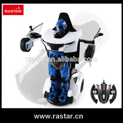 Rastar wholesale kids transform robot remote control toy rc car
