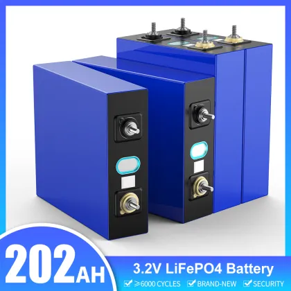 lishen 202ah LiFePO4 Battery - 3.2V Rechargeable Prismatic Lithium Ion Energy Storage Battery