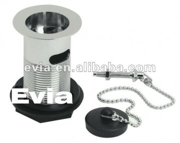 Evia Basin waste (brass body) with poly plug & ball chain