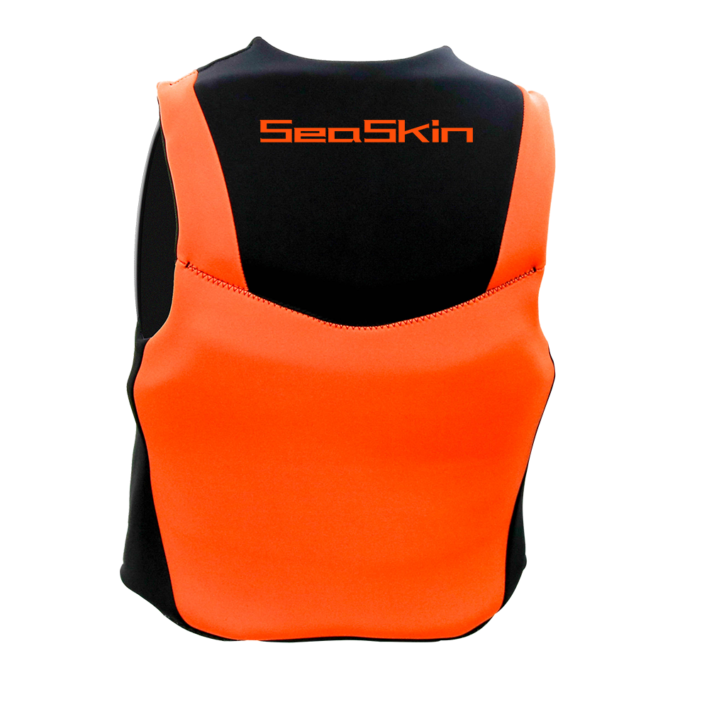 PFD de vie de vie Seaskin avec fermeture éclair avant pour les sports en eau libre