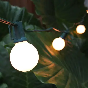 Globe G40 White Color LED String Lights