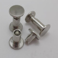 Rivet à tête double creux fileté CNC en aluminium