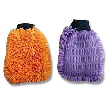 Household Gloves, Made of Microfiber, Measures 22 x 16cm