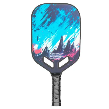 Toray Raw Carbon T700 Elongated Pickleball Paddle
