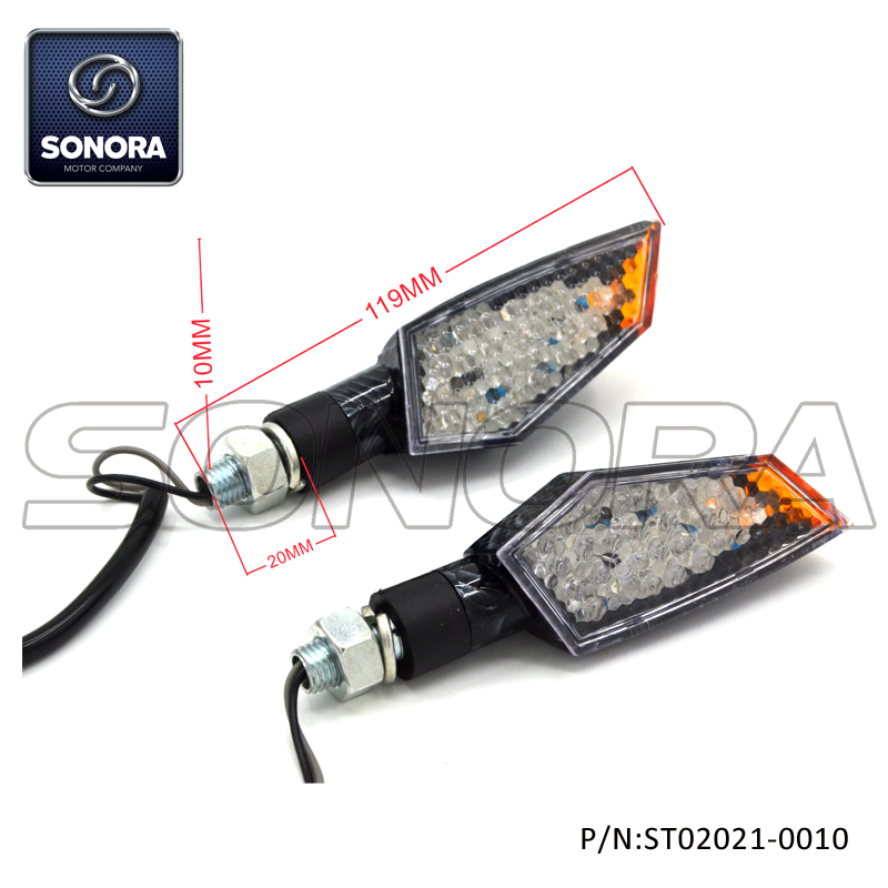 ST02021-0010 Plastic Shell, 25 LED E-mark LED Light (2)