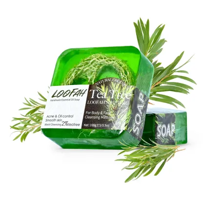 Aloe Vera Multi-Purpose Soaps: Face Wash, Loofah, and Shampoo Essential Oil Soap