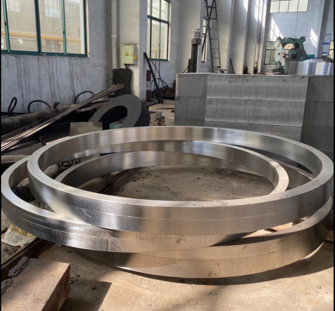34CrNiMo Alloy steel Forged Steel Rings Hot Rolled
