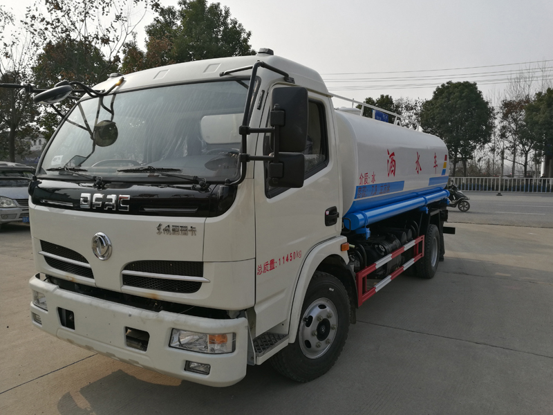 truck mounted water tank stainless steel water truck