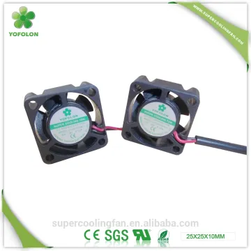 25x25x10mm 5V dc mini fan 12V samll electric cooling fan