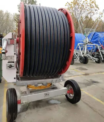 Factory Direct Large Hose Farm Sprinkler Irrigation System with Traveling Big Rain Gun