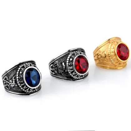 Custom printing Diamond Women Ring