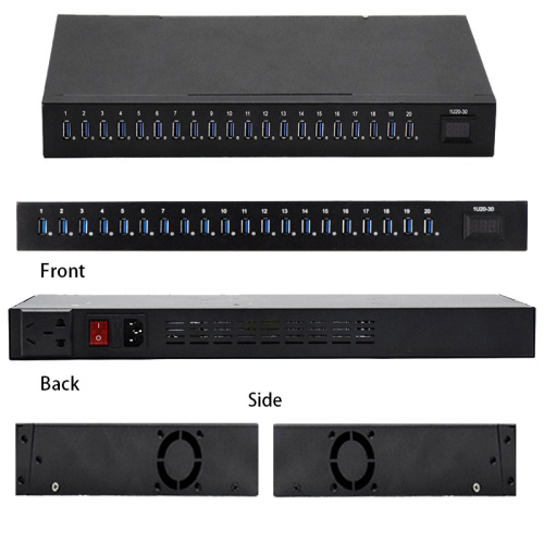 20 port gabinete de carregador USB tipo 12w