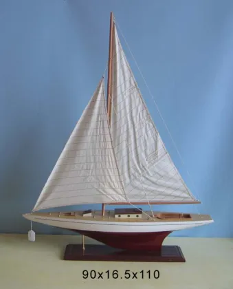 wooden ship model