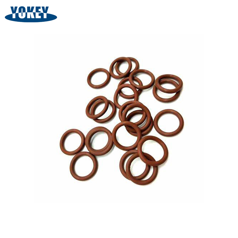FKM Coated O-Ring Acid and Alkali Resistant PFA/FEP Encapsulated O-Ring