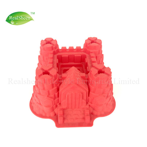 3D Castle Silicone Cake Mold