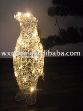 Motif light warm white penguin