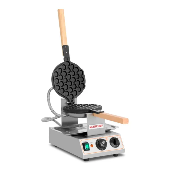 Commercial Rotary Egg Bubble Waffle Machine with CE Certificate