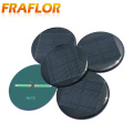 Monocrystalline Solar Cell PET Round Solar Panel 4V Battery Charger Light Diameter 73MM 0.4W DIY for Phone Light Toys Charger