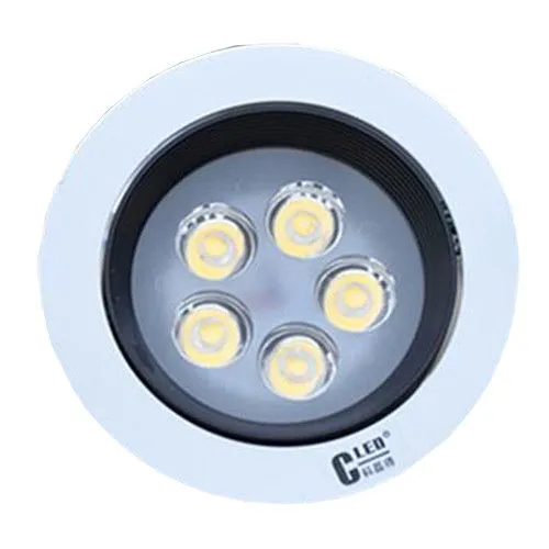 High Power Efficiency Led Recessed Ceiling Light  , 5w 450lm