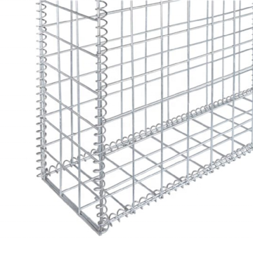 Standard Gabion Basket Sizes 200x100x50cm Galfan Welded Gabion Box