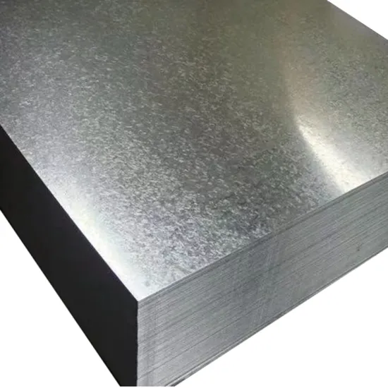 Hot Dipped DC01 DX51D Galvanized Steel Plate