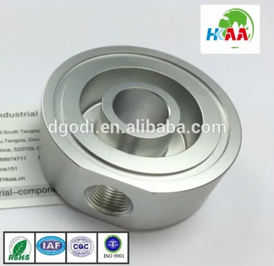 Precision machining of aluminum shaft collar for mounting