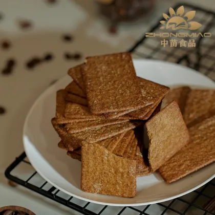Roasted Coffee Flavored Crackers