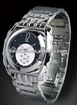 quartz stainless steel watch water resistant complete calendar high quality wrist watches for men