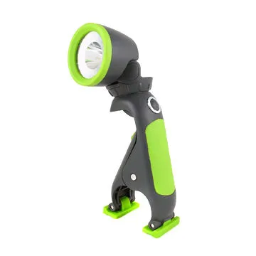 LED portable cordless work light with clip