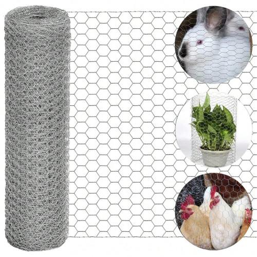 Rede de arame hexagonal galvanizada por imersão a quente