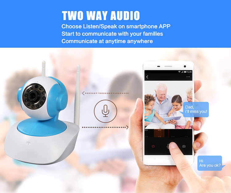 Two Way Audio Wifi Camera