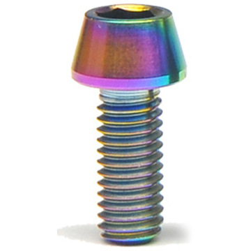Factory Direct M16 Titanium Hexagon Socket Head Cap Bolts and Screws at DIN912 Standard, Grade 5 TC4 Ti-6AL-4V Material