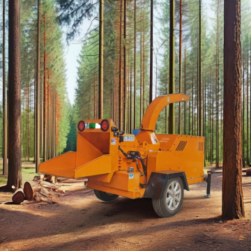 China Factory Cheap CE Diesel Engine Wood Chipper Machine - Mobile Wood Crusher