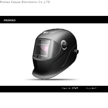 solar auto welding grinding darkening helmet