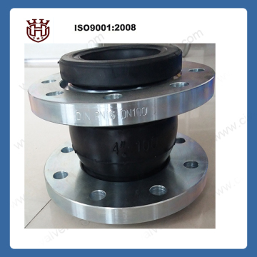 Epdm single sphere flexible rubber joint in pipe fitting