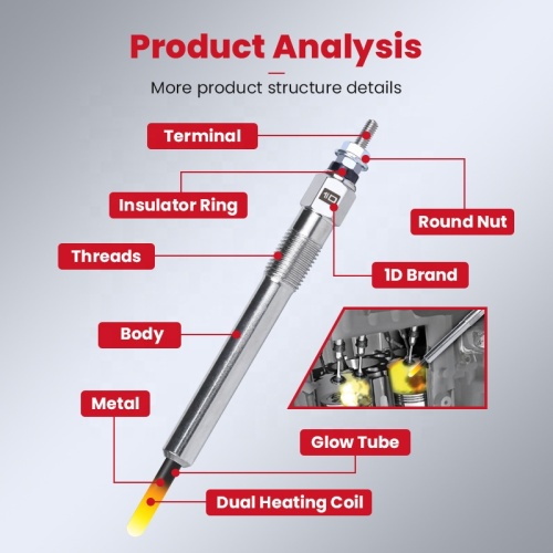 محركات الديزل Glow Plug PI-49 لـ ISUZU 4JB1