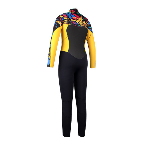 Seaskin Gilrs Full Chest Zip Ecoprene Surfing Wetsuits