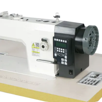 Maquina De Costura Transporte duplo Direct Drive Motor Pneumatic Servo Industrial Leather Sewing Machine JL-0303D