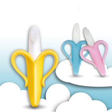 Custom BPA Free Silicone Baby Toothbrushes