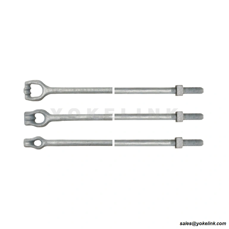 Galvanized Steel Expanding/Cross-Plate Anchor Rod 3/4'' x 8ft for Heavy ...